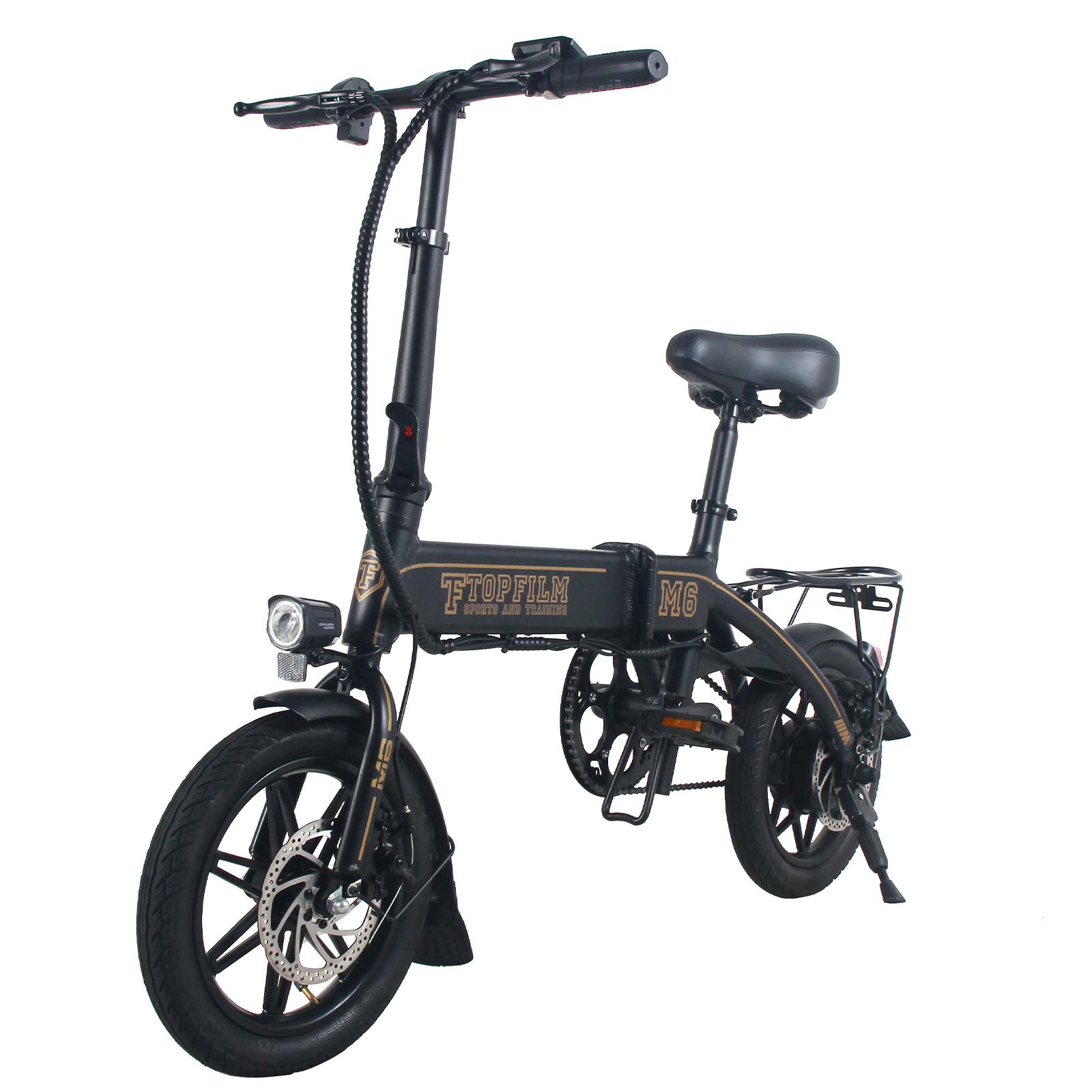 電動自転車 折りたたみ 軽量 女性 向け 14インチ バッテリー シマノ製 通勤 通学 おしゃれ 自転車 M6 TOP FILM