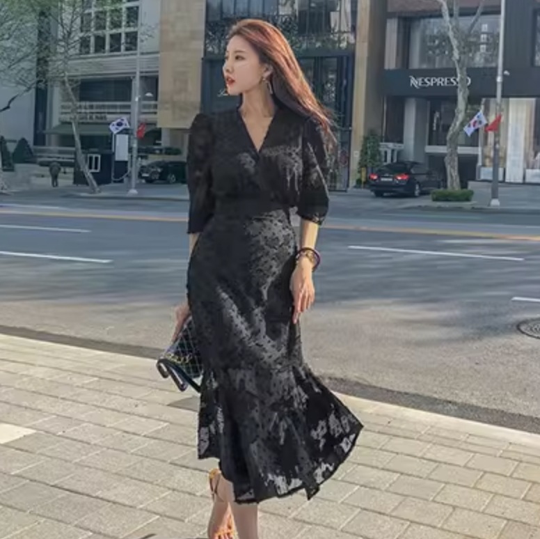 ワンピース ワンピドレス ミモレ丈 かわいい 大人可愛い きれいめ シンプル カジュアル 大人 上品 おしゃれ お洒落 大人女子 こなれ感 個性的 主役級 存在感 美容師 メイクアップアーティスト 8,482円