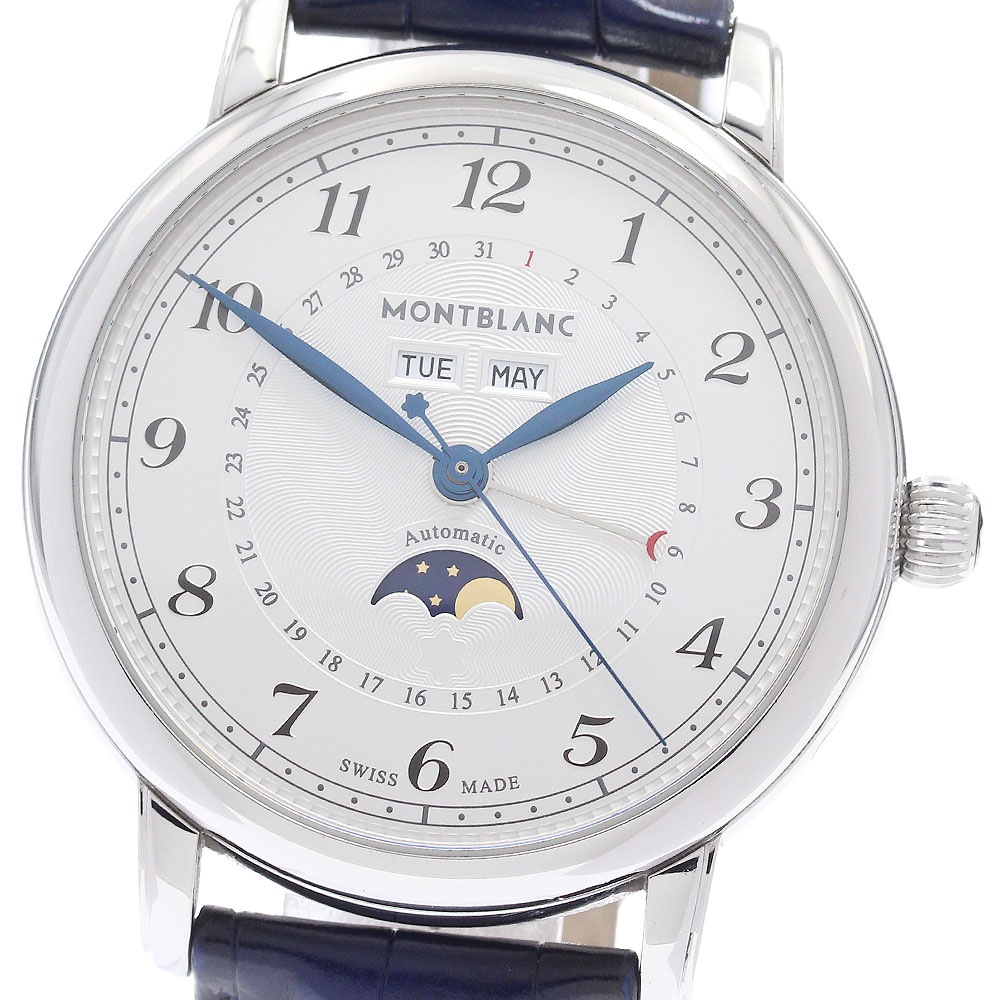 モンブラン MONTBLANC 7474/MB119955 スターレガシー ムーンフェイズ トリプルカレンダー 自動巻き メンズ _962454【中古】
