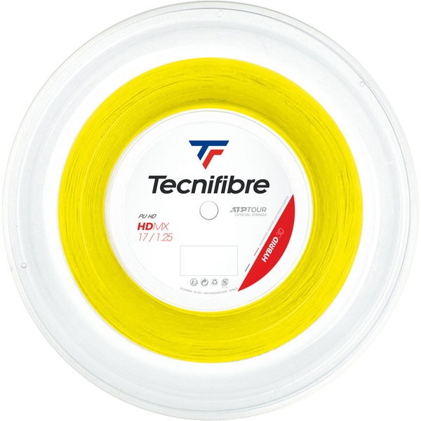 Tecnifibre (テクニファイバー) 硬式テニス用 ガット BOB HDMX 200mロール イエロー 1.30mm TFSR300 YE