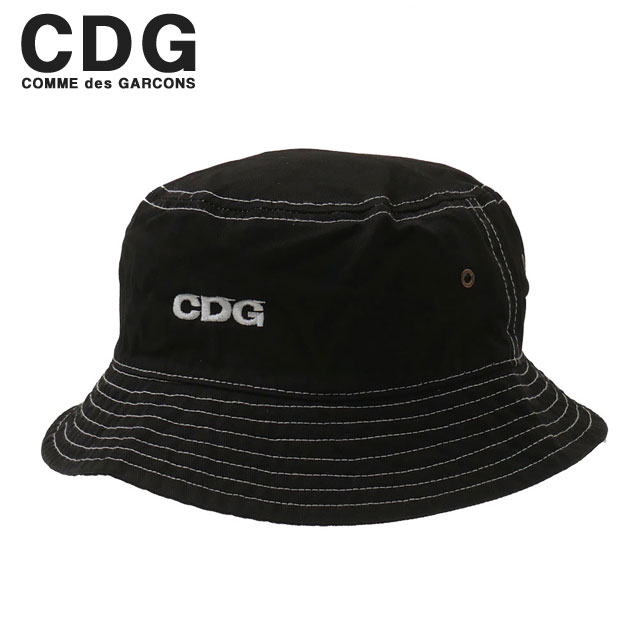 シーディージー CDG コムデギャルソン COMME des GARCONS GARMENT DYED HAT BLACK 252-000489-011