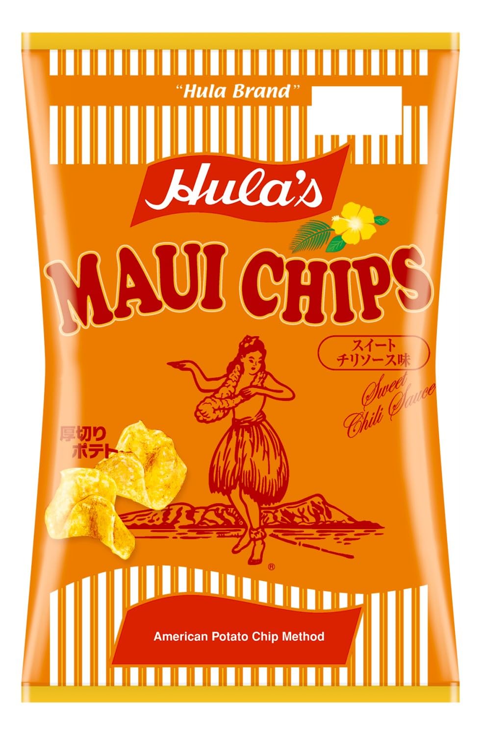 フラ印マウイチップススイートチリソース味 125g×12袋