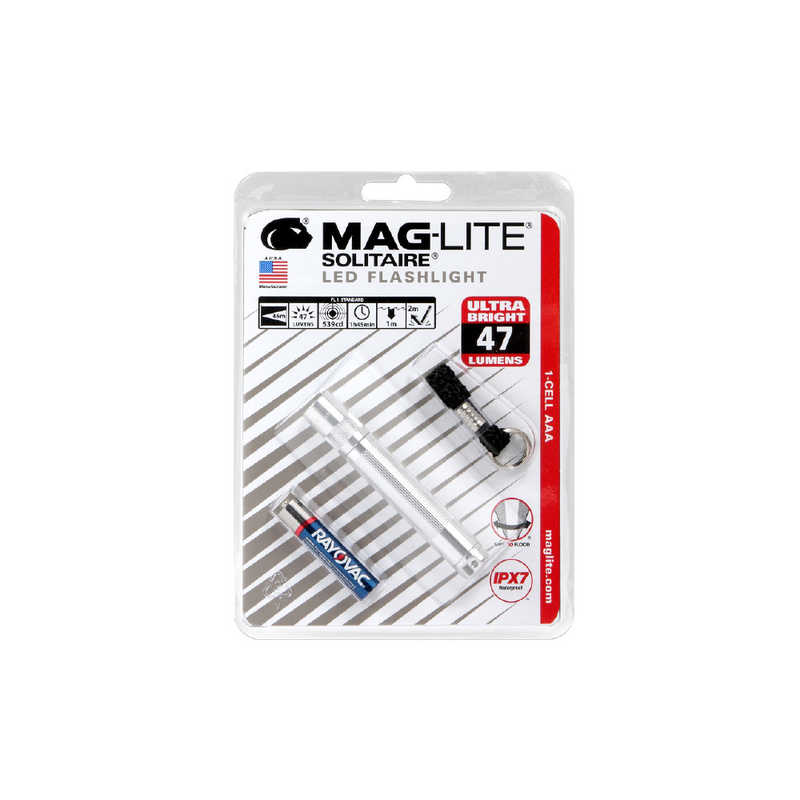 MAGLITE　マグライト ソリテールLED SV BP　SJ3A106 シルバｰ