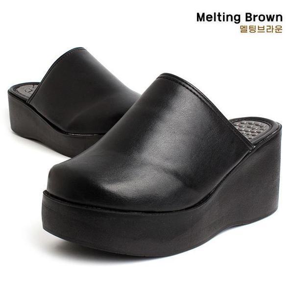 女性用 厚底 サンダル オフィス スリッパ SU25