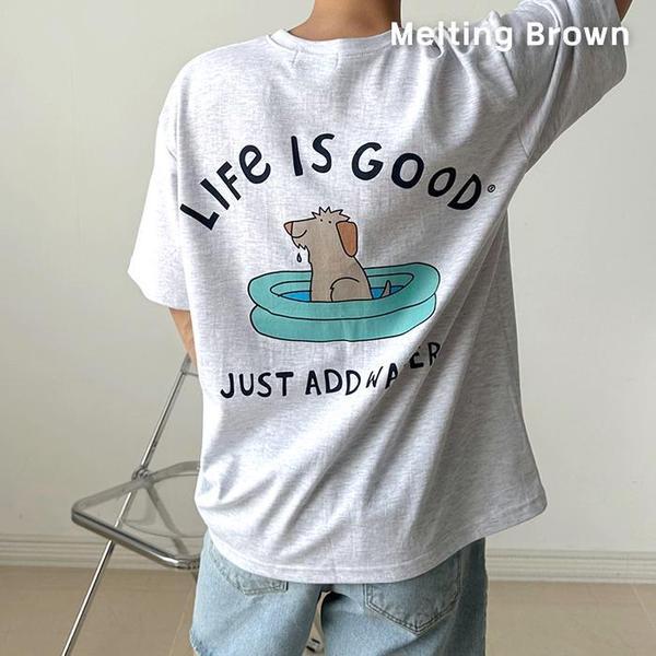 メンズオーバーフィット半袖Tシャツメンズプリント半袖Tシャツd3