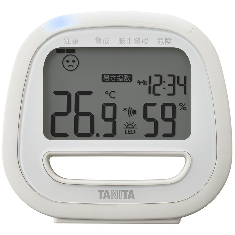 温湿度計 デジタル 温度計 コンデイションセンサー アイボリー TC-422-IV