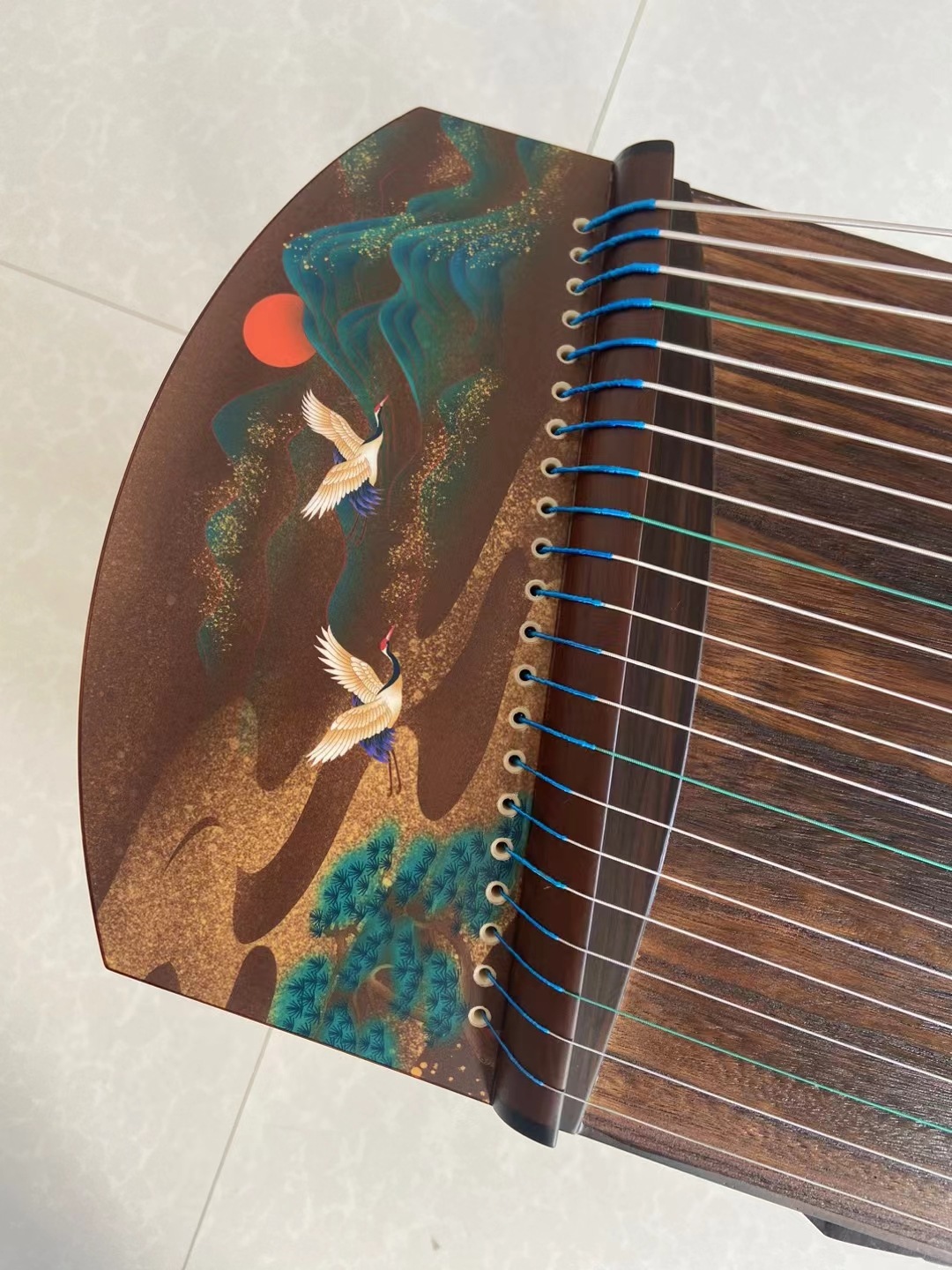 筝 135cm 21弦 中国の弦楽器