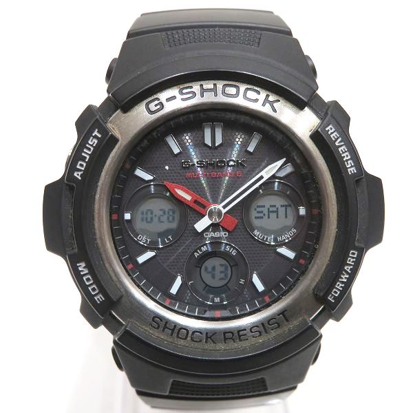 カシオ G-SHOCK AWG-M100-1AJF ソーラー 時計 腕時計 メンズ 【中古】