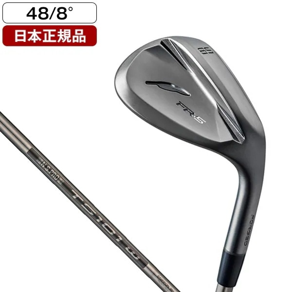 日本正規品 フォーティーン FR-5 ダイヤモンドブラックサテン仕上げ ウェッジ2025年モデル N.S.PRO TS-101w BK スチールシャフト #48