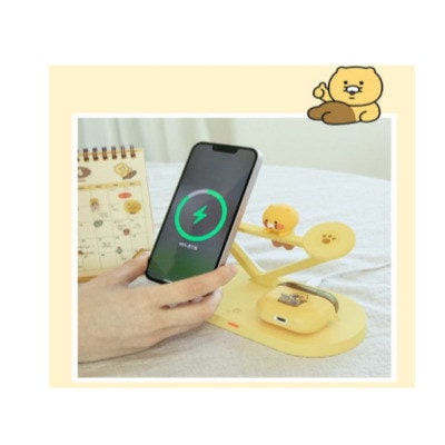 Qoo10] カカオフレンズ 5in1ワイヤレス充電器/iPhoneア