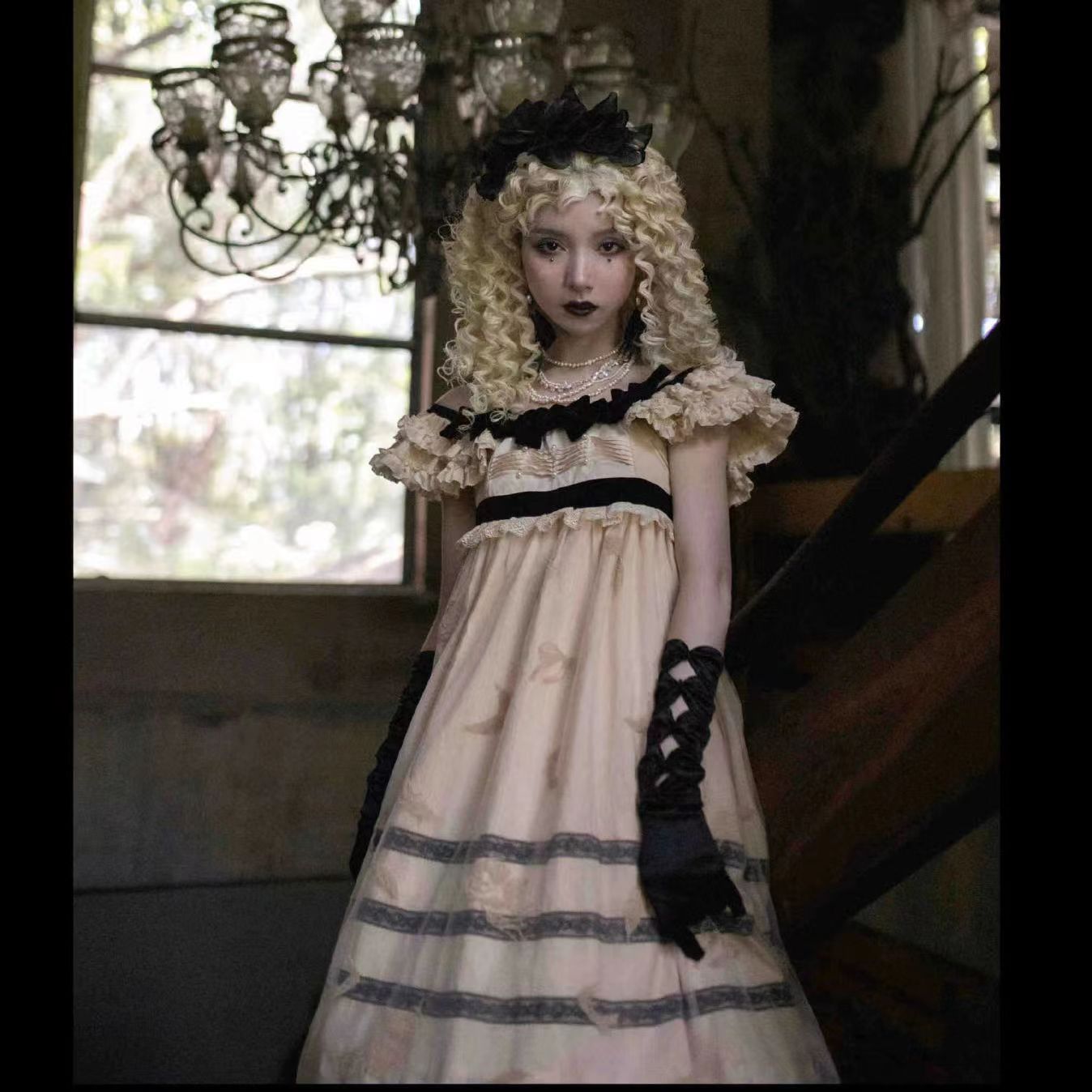 Hot!!!夏の仙人にロリータワンピースの天使が舞い降りた常