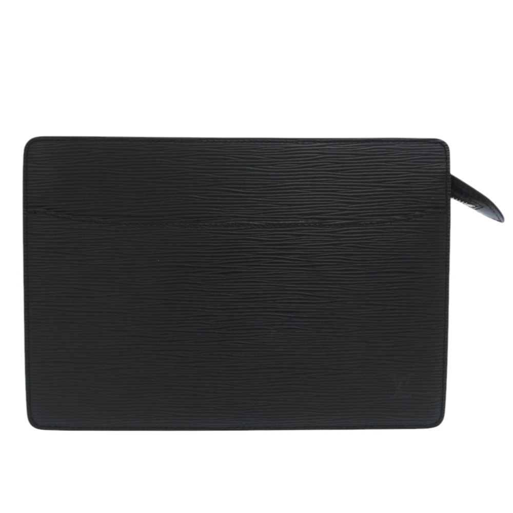 美品 セカンドバッグ ポシェット オム エピ M52522 クラッチバッグ エピレザー ノワール LV 0454【中古】 メンズ