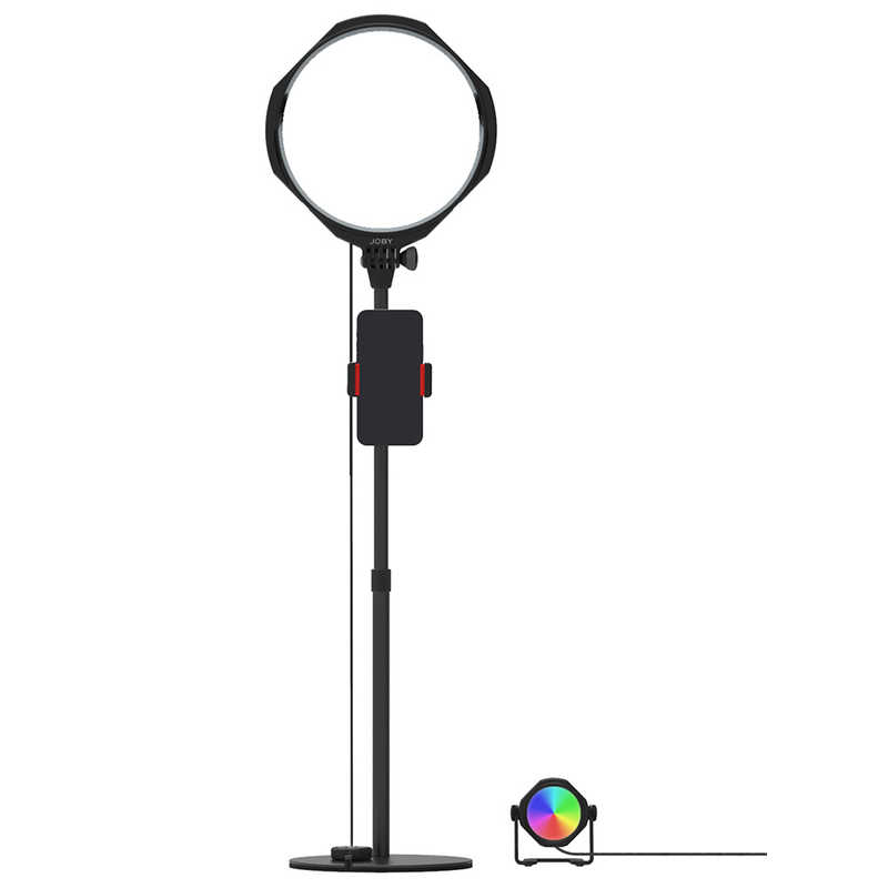 JOBY　JOBY ビーモ スタジオ ライティングキット ホームスタジオ 10段階輝度設定 色温度設定(テーブルスタンド付属) JOBY　JB01834-BWW