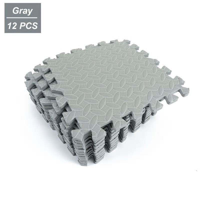 12枚30 * 30cmスポーツプロテクションジムマットEVA