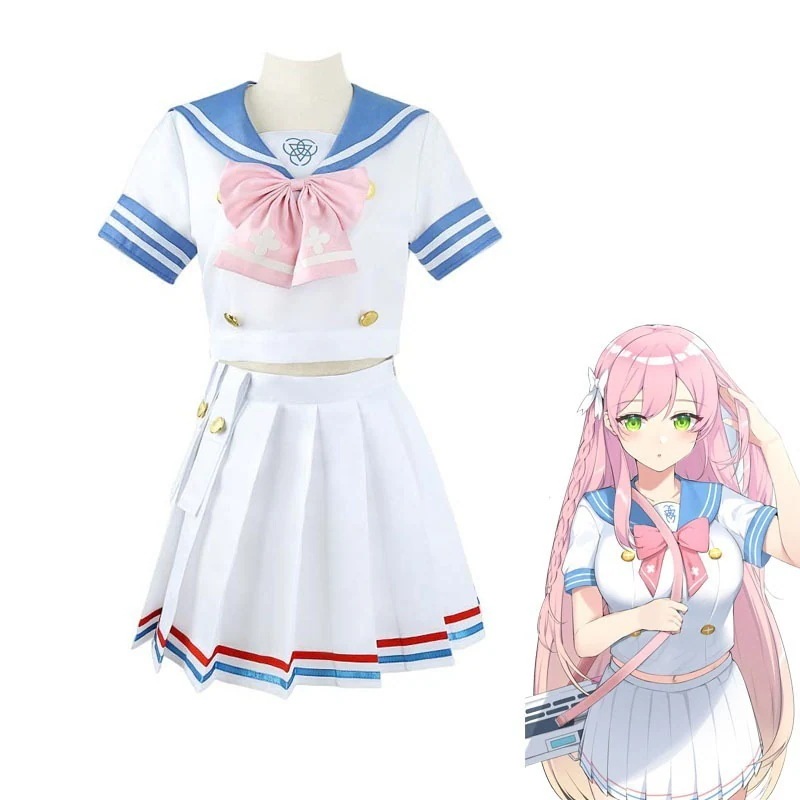 Azure Files コスプレ衣装 浦和 花子 ゲーム制服 セーラー服 コスプレ アニメ パフォーマンス衣装 ハロウィン