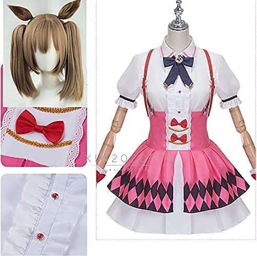 ウマ娘 プリティーダービースマートファルコン勝負服 むすめ 萌え 制服 コスプレ衣装