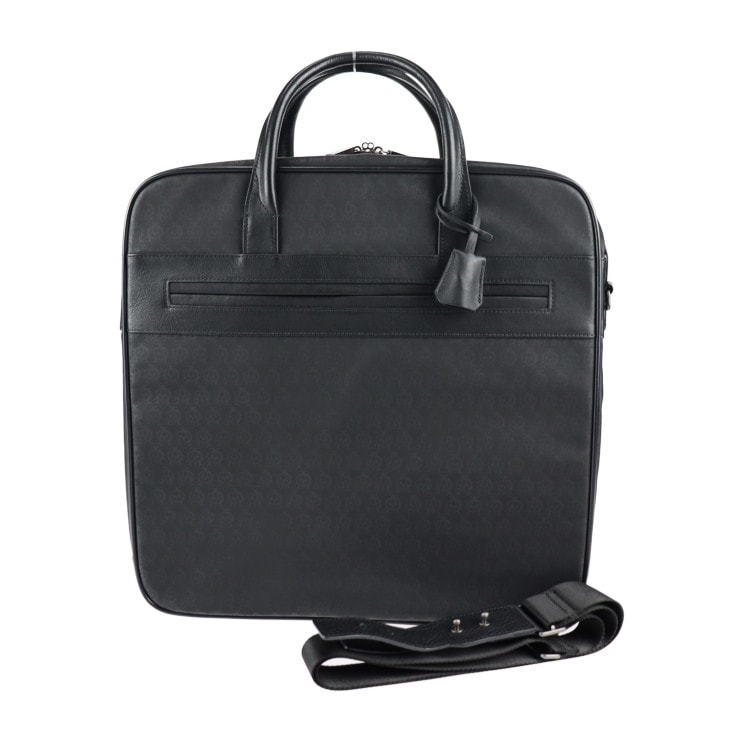 超美品 Dunhill ダンヒル ビジネスバッグ L3K725A 24 HOURS BAG WINDSOR ウィンザー PVC レザー ブラック 2WAY ショルダーバッグ 本物保証 中古その他 バッグ
