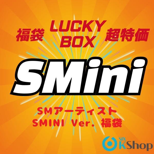 SM ARTIST (男子グループ) SMini Ver. 福袋 K-pop アイドル構成 LUCKYBOX random box 2025 限定数量 NCT WayV SJ RIIZE WISH 等