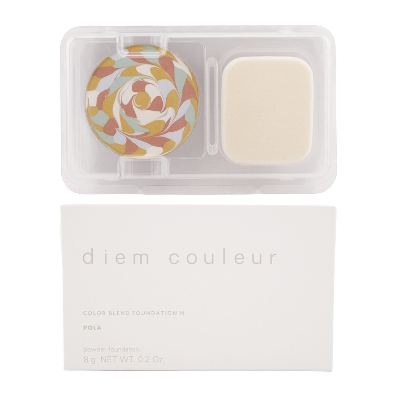 ディエム クルール カラーブレンドファンデーションN B2 リフィル 8g SPF15 PA++ 無香料 パフ付き 詰め替え用 [ギフトラッピング対応]