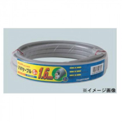 ELPA(エルパ) VVFケーブル 2.0mm×2心 全長20m VA-20BH