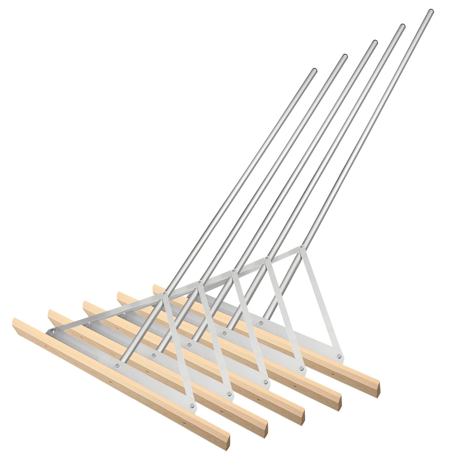 トンボ SP2 （5本セット） グラウンド 整備用 レーキ アルミ＆木製（ヒノキ）製で軽量 10年使える (幅80cm) 完全日本製 クーポン対象商品