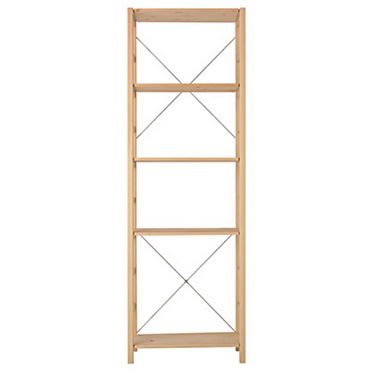 無印良品 パイン材ユニットシェルフ 大 幅58×奥行26×高さ175.5cm 61182414