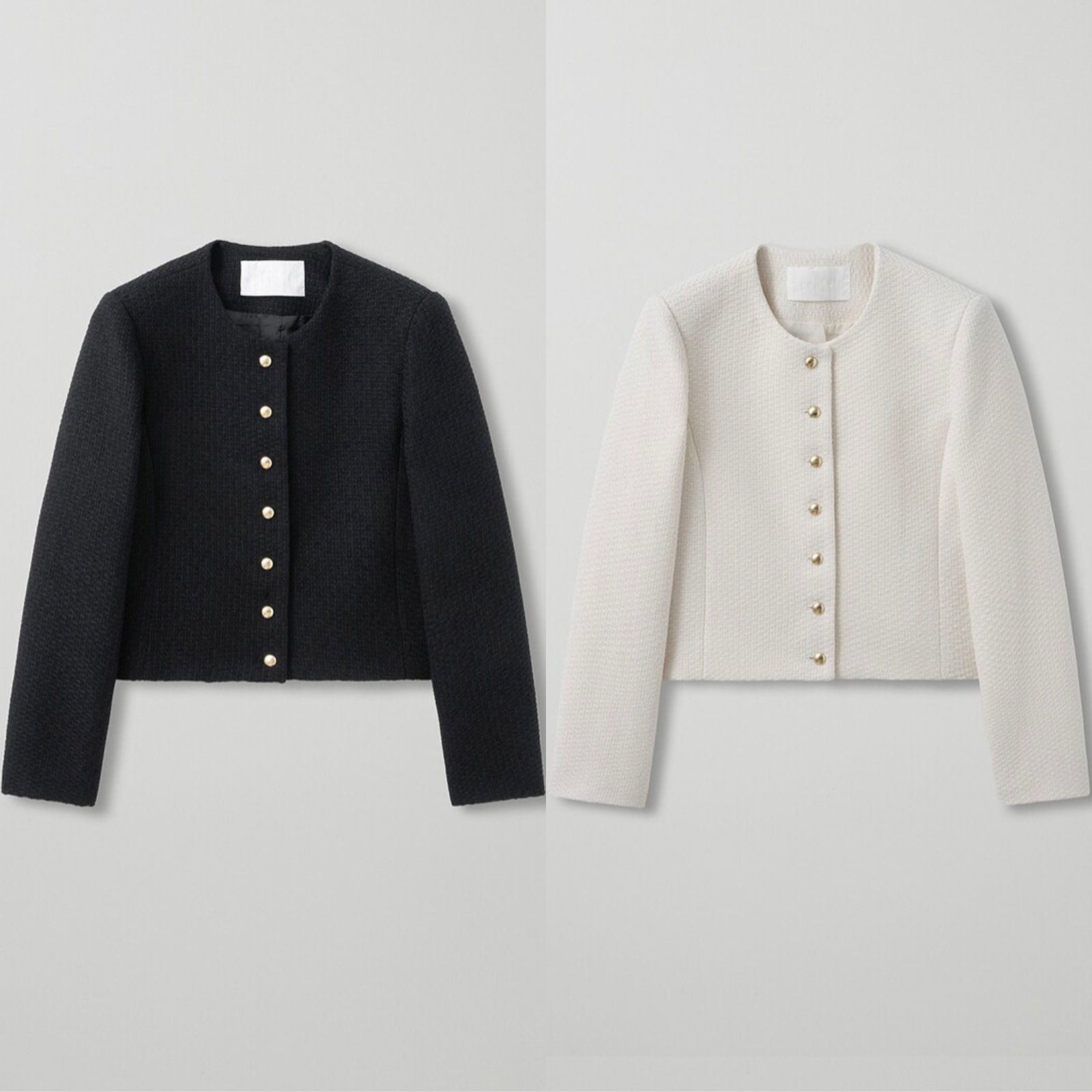 [ARCHAIC] button tweed jacket