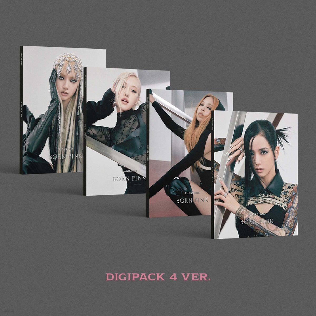 BLACKPINK - BLACKPINK 2nd ALBUM [BORN PINK] [DIGIPACK ver.] [SET]