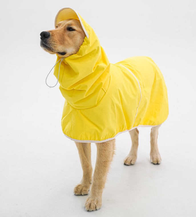 PAWAVEL オールカバー ポンチョレインコート（イエロー）韓国製