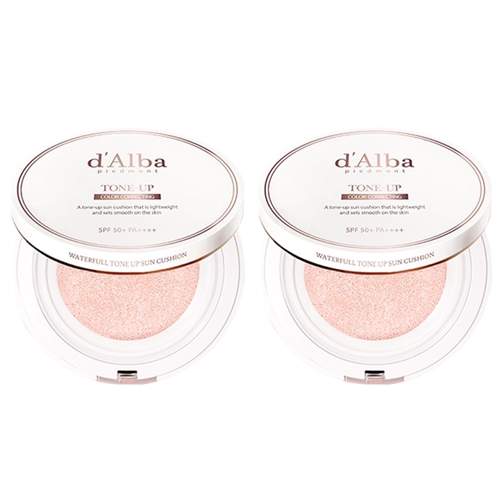 ダルバウォーターフルトーンアップサンクッションSPF50+ PA++++15g2個