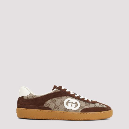 GUCCI Men Sneakers 791742 AAEGA 2242 BEIGE EBONY