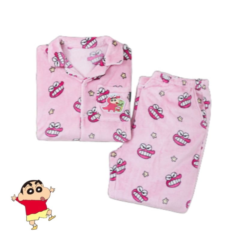 [韓国限定 韓国新品] [クレヨンしんちゃんコラボ] 眠れないしんちゃん チョコビ 睡眠 パジャマ ルームウェア