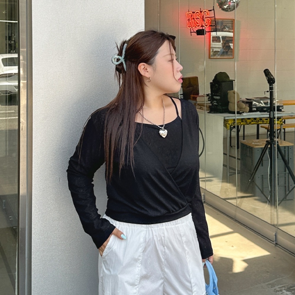 [イーブレット・バイ・ジェイスタイル] イーブレットニューデニールナシラップTシャツセット J-スタイル