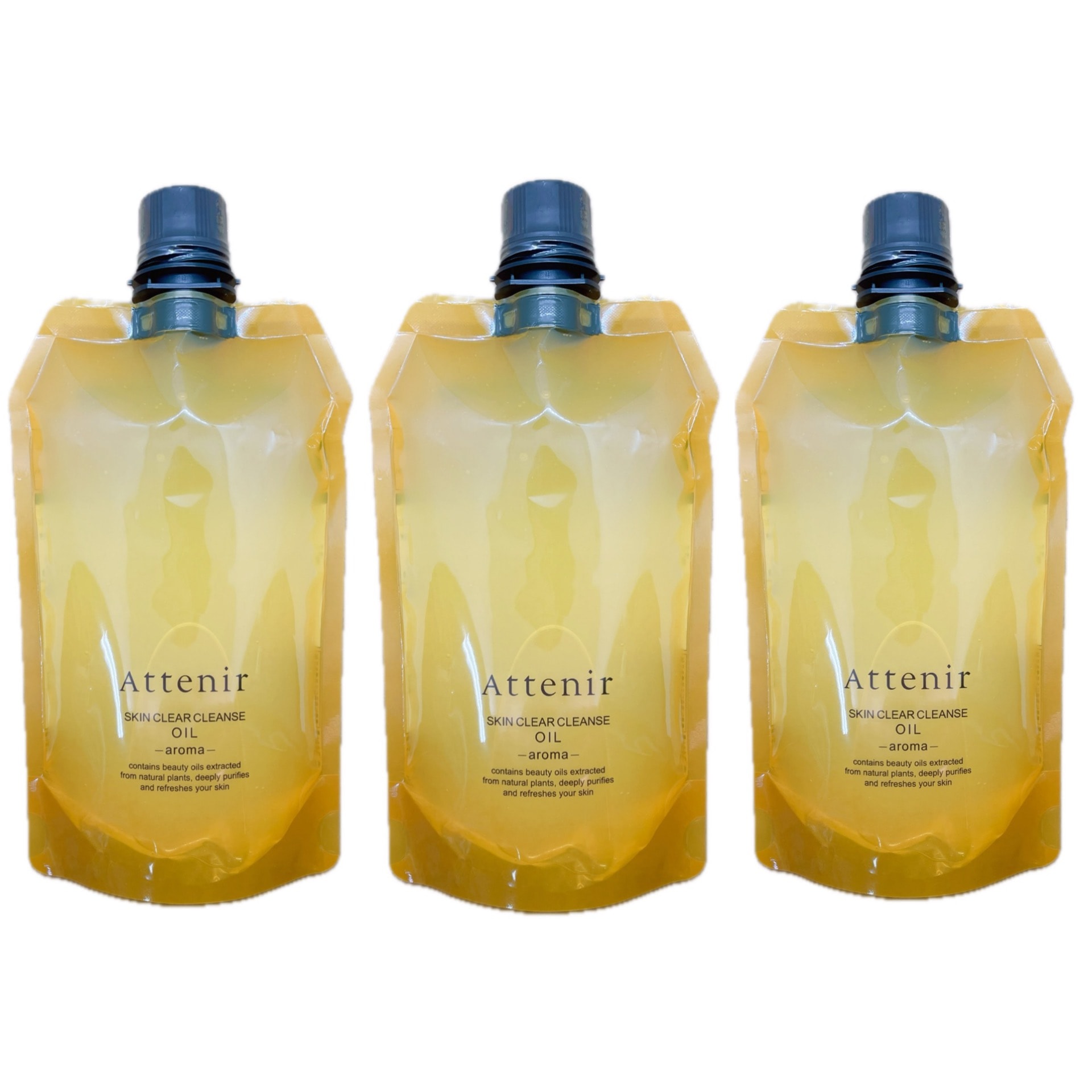 メガ割 【3個】 A ttenirスキンクリアクレンズ オイルAアロマ (エコパック)350ml