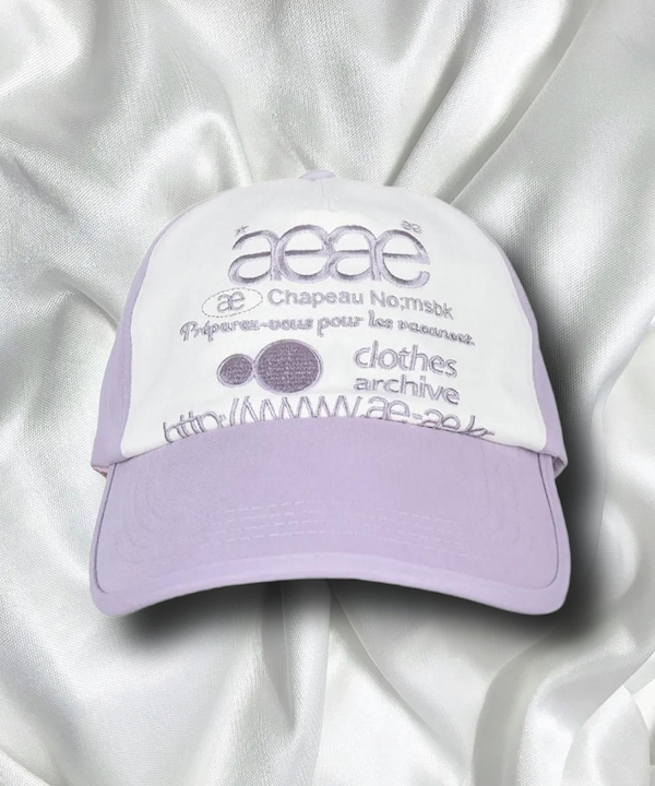 【AEAE】★WEB LOGO 5PANNEL CAP / 4 Color 韓国発★ AEAE☆韓国☆人気☆男女兼用☆Web Logo 5pannel Cap [Black