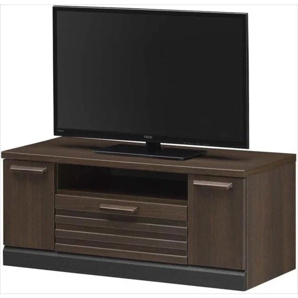 テレビ台 ローボード テレビボード キャビネット サイドボード リビングボード 横格子風 木目柄 モダン和風 低ホルムアルデヒド テレビラック 幅900mm