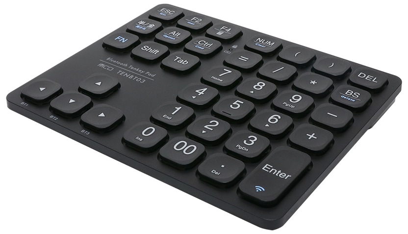 MCO Bluetooth 十字キー付きワイヤレステンキー TENBT03BK