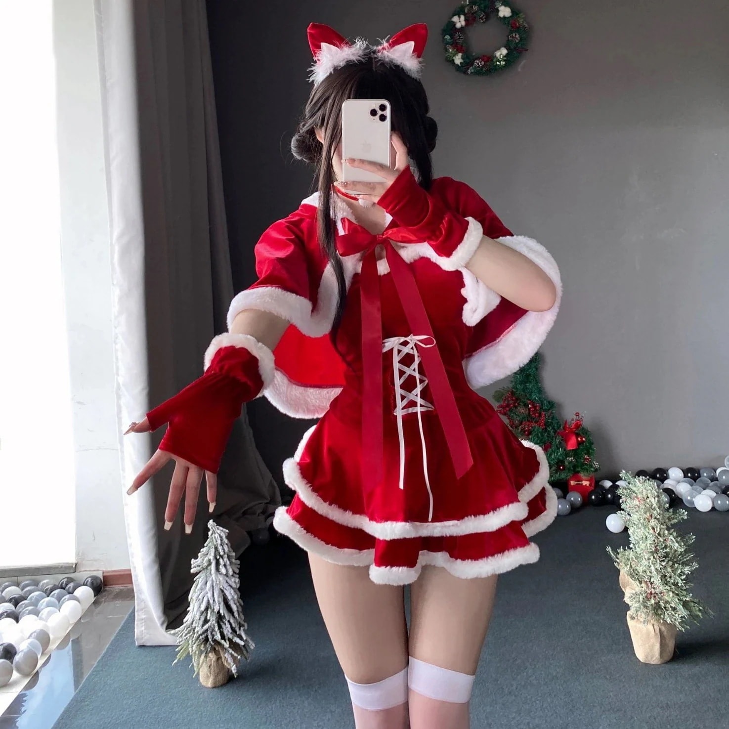 25大人気急速発送無料 ノンリリース ベルベット サンタ コスプレクリスマス 服 デート 服