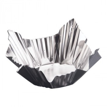 マイン　アルミすき鍋（銀）　（100枚入）　M33-246　QSKA701