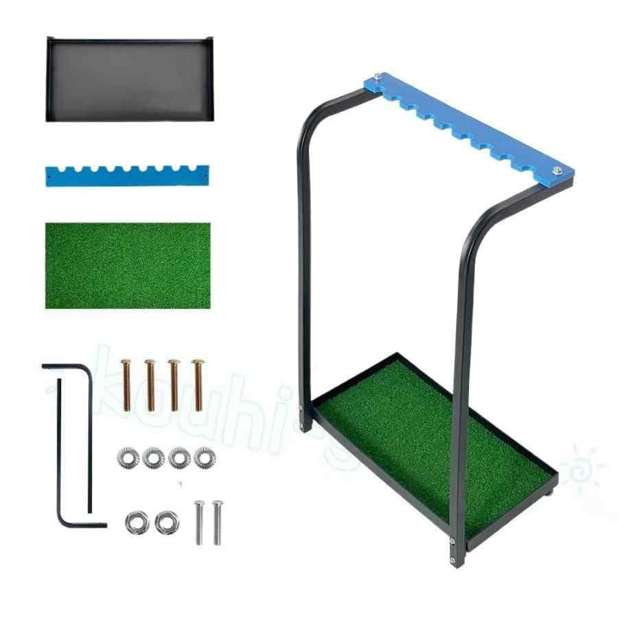 ゴルフクラブディスプレイラック/ゴルフクラブラック/クラブ収納/メタルディスプレイラック/ゴルフ練習場用品/設置が簡単/実用的で美しい/底が厚い/丈夫で耐久性