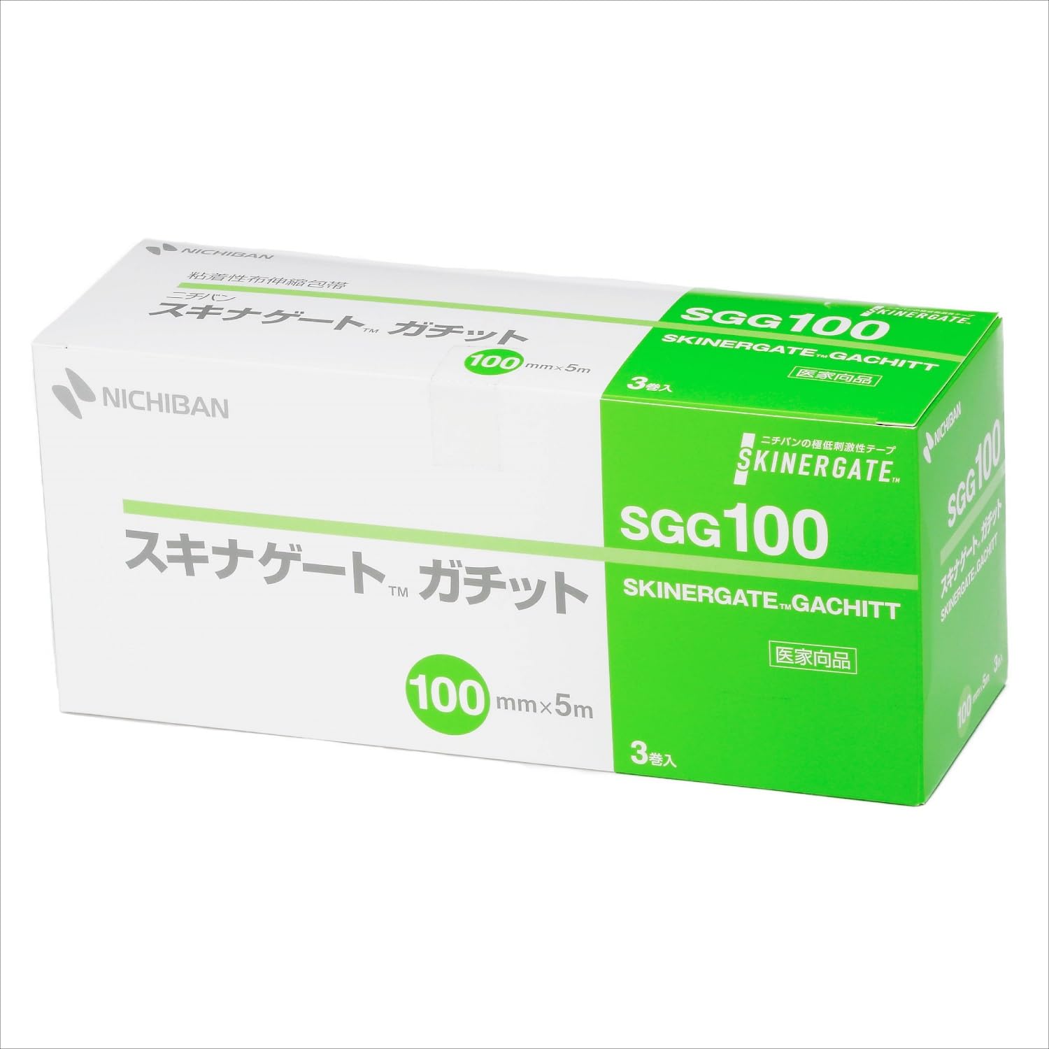 ニチバン スキナゲート ガチット 100mm×5m SGG100 低刺激 固定力 肌にやさしい