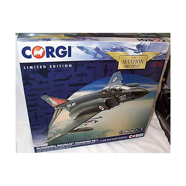 Corgi aviation archive MD Phantom FG.1 XT864/007R 892 NAS HMS Ark Royal Nov 1978 aircraft 1:48 scale 40,625円