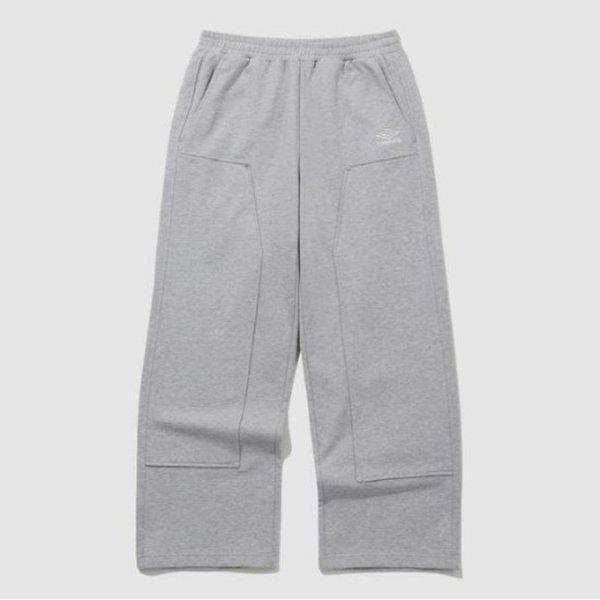 パンツ KQF UQ111CFP21-MGR HBL ブリティッシュカジュアルニットカーペンターパンツ / (MGR)H. GREY