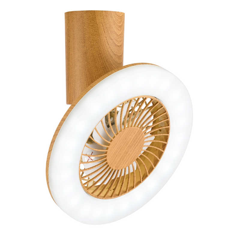 スワン電器　LEDファン付き小型シーリング ナチュラル　FCE-232NA 5,592円