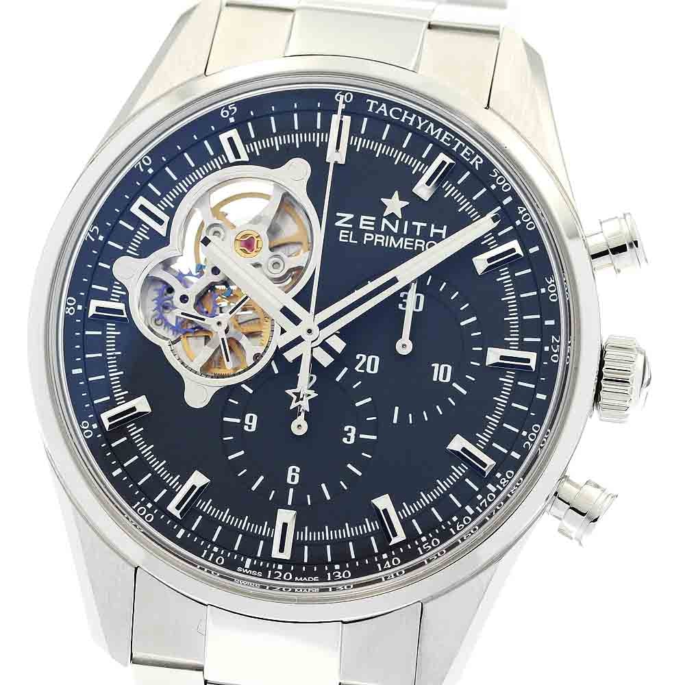 ゼニス ZENITH 03.20423.4061 クロノマスター エル・プリメロ 自動巻き メンズ 美品 箱・保証書付き_874019【中古】
