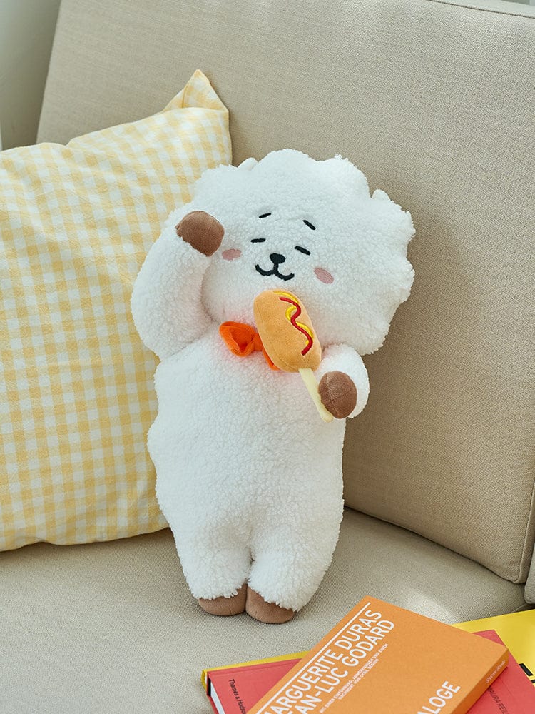 注目商品！BT.21 寝そべりぬいぐるみ(RJ THE FOODIE) Medium