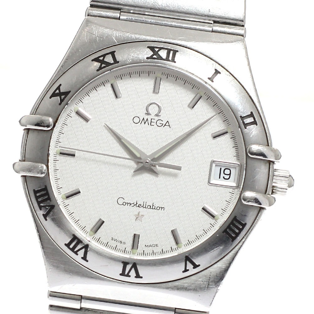 オメガ OMEGA 1512.30 コンステレーション デイト クォーツ メンズ 保証書付き_939525【中古】