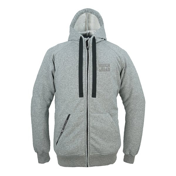R&R ラフライドZIPパーカー MX.GY-S RR1003MX-GY1