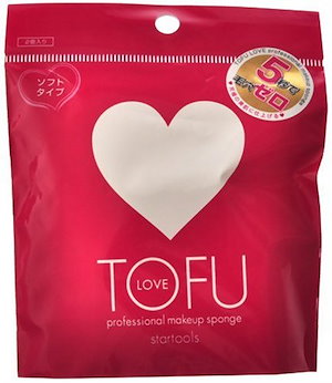 クロスマーケット TOFU LOVE プロフェッショナルメイクアップスポンジ 2PC