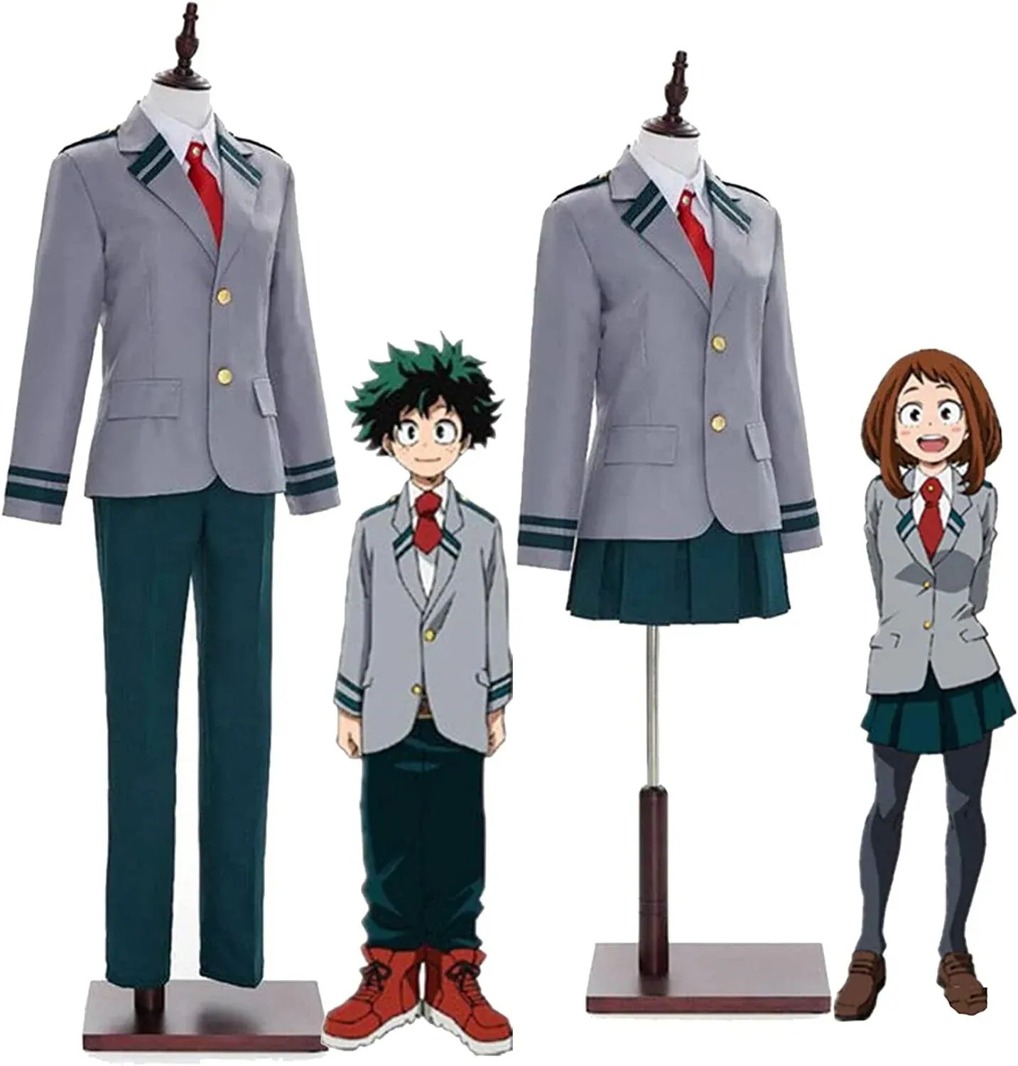 【全シリーズ発売中】 【値引き中】ユニホーム コスチューム コスプレ 鋭児郎 切島 電気 上鳴 渡我被身子 蛙吹梅雨 麗日お茶子 オールマイト 爆豪勝己 轟焦凍 緑谷出久